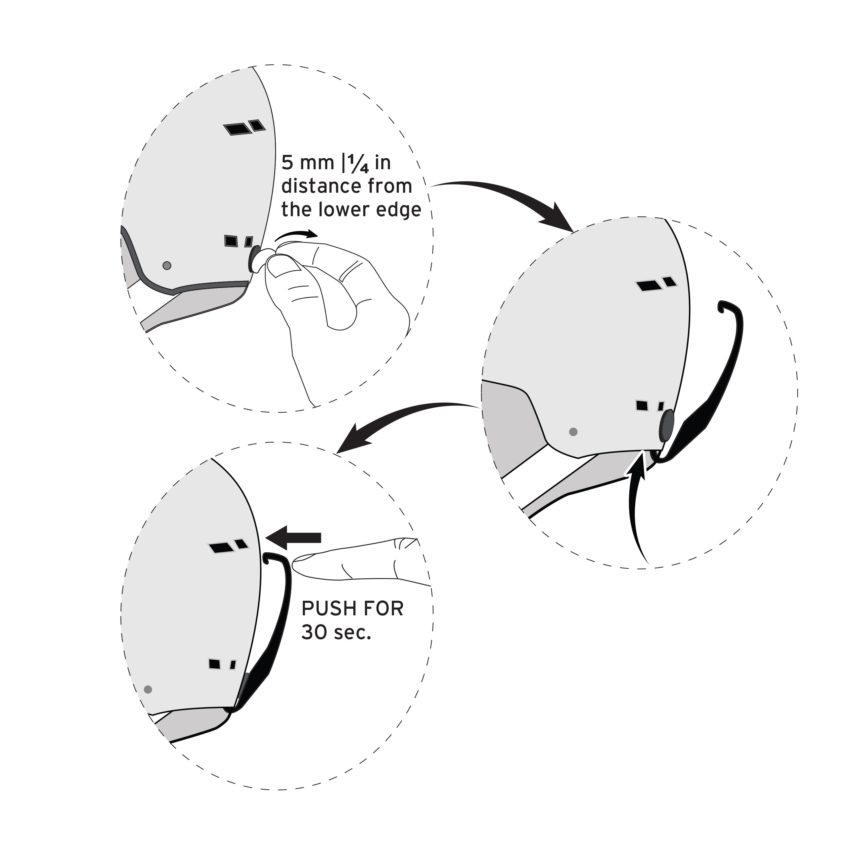 Totality Goggle Clip - Helmet Accessories|SPHECL21