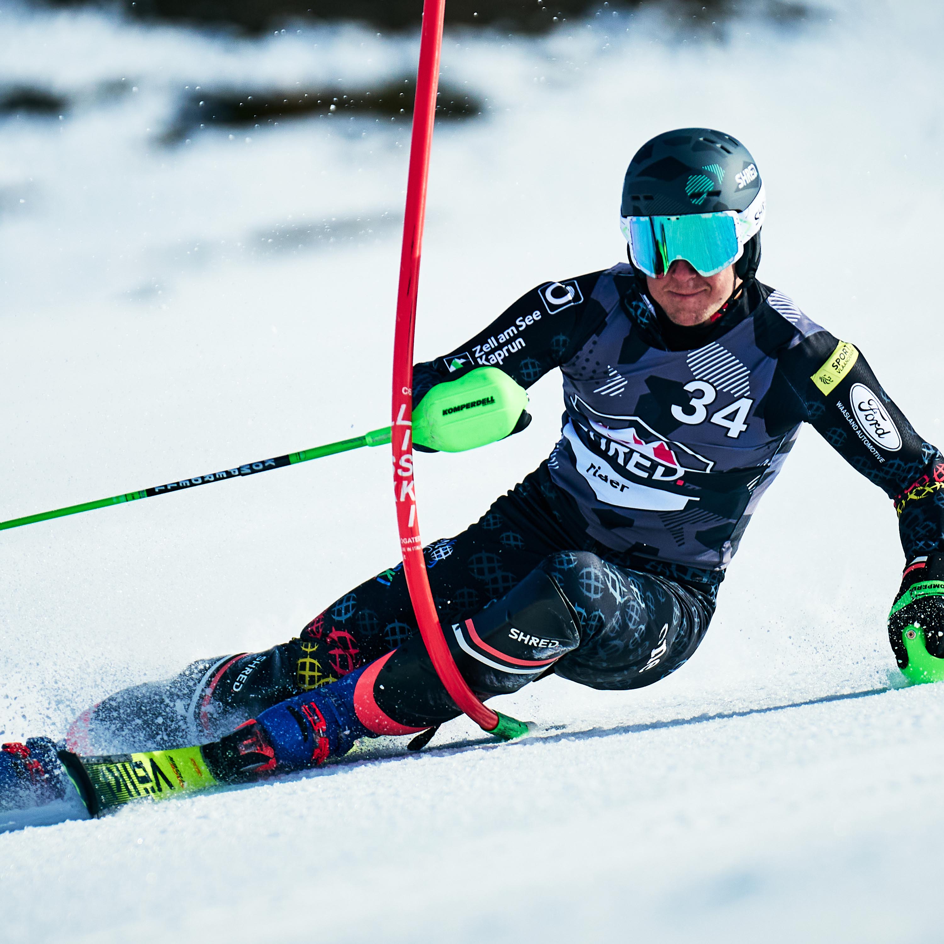 Carbon Shin Guards - Race Protective Gear|GUSGCM12P