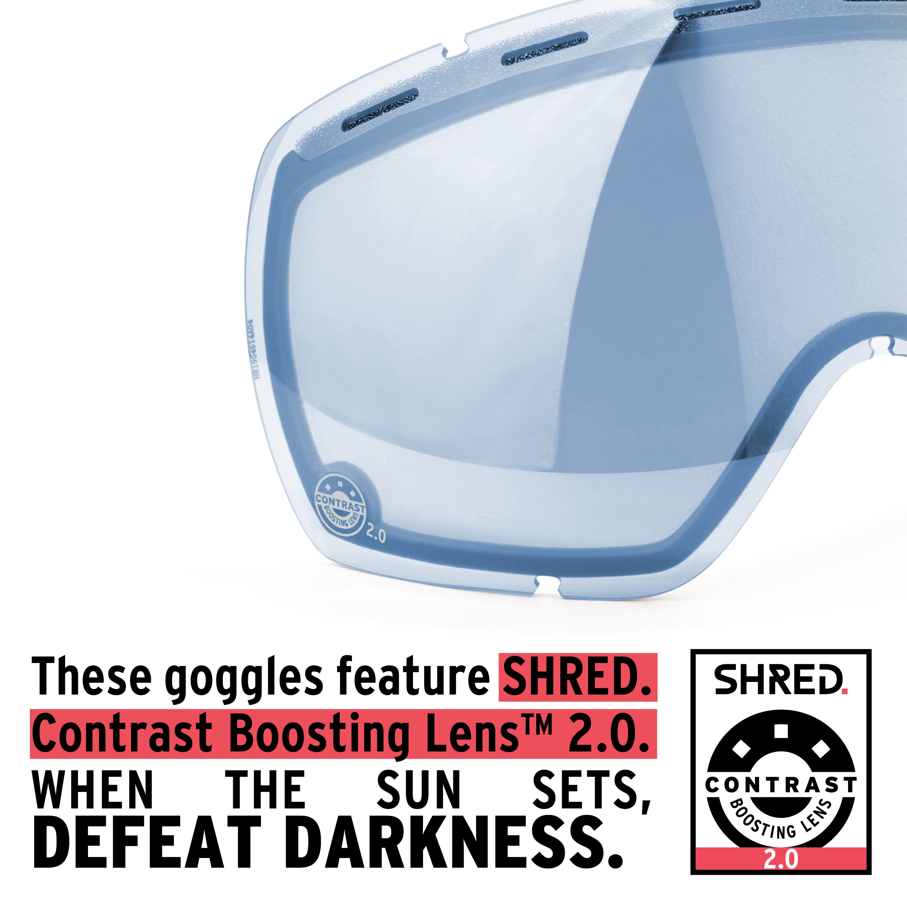 Rarify Double Lens - Goggles Spare Lenses|LERAROD46