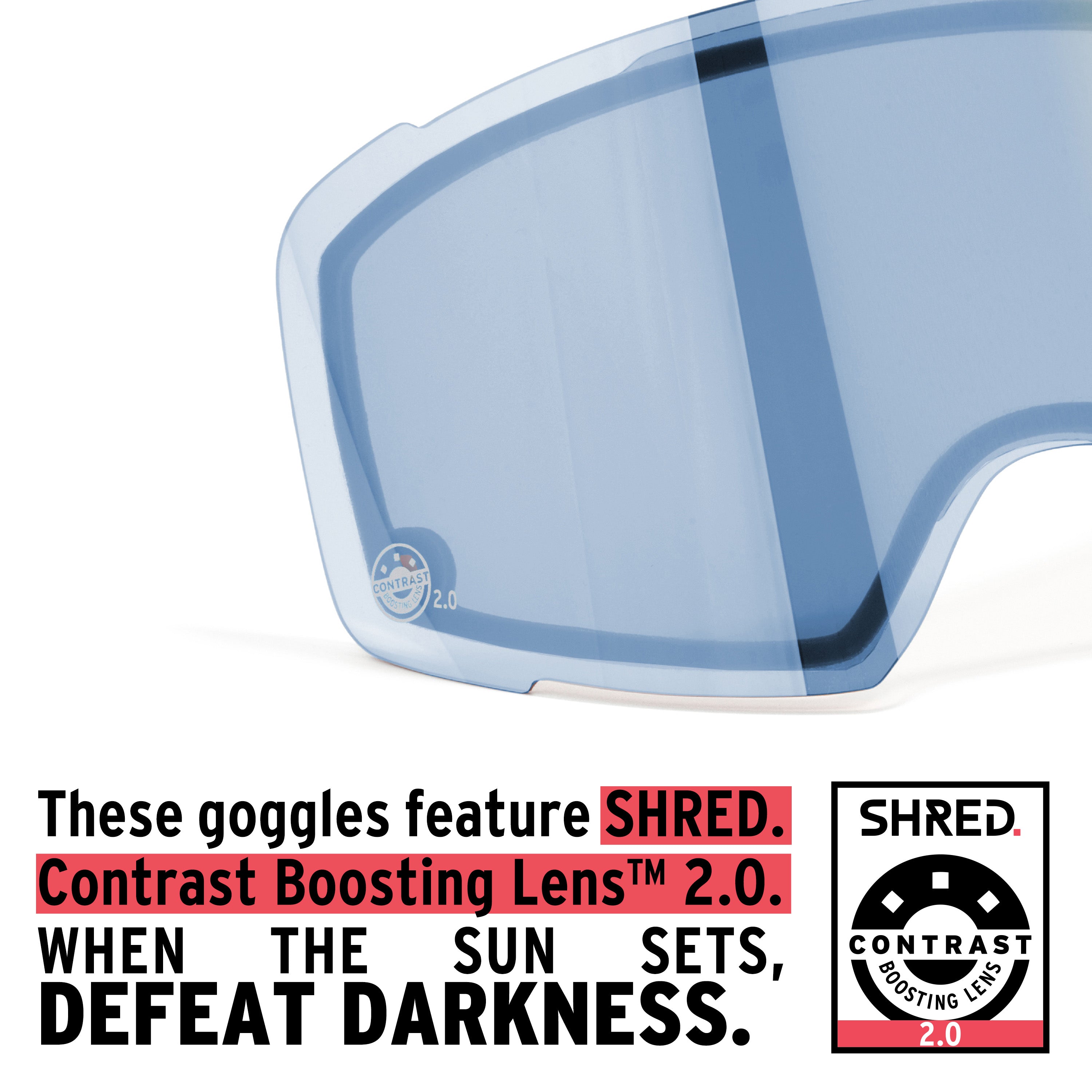 Simplify Double Lens - Goggles Spare Lenses|LESIMOD46
