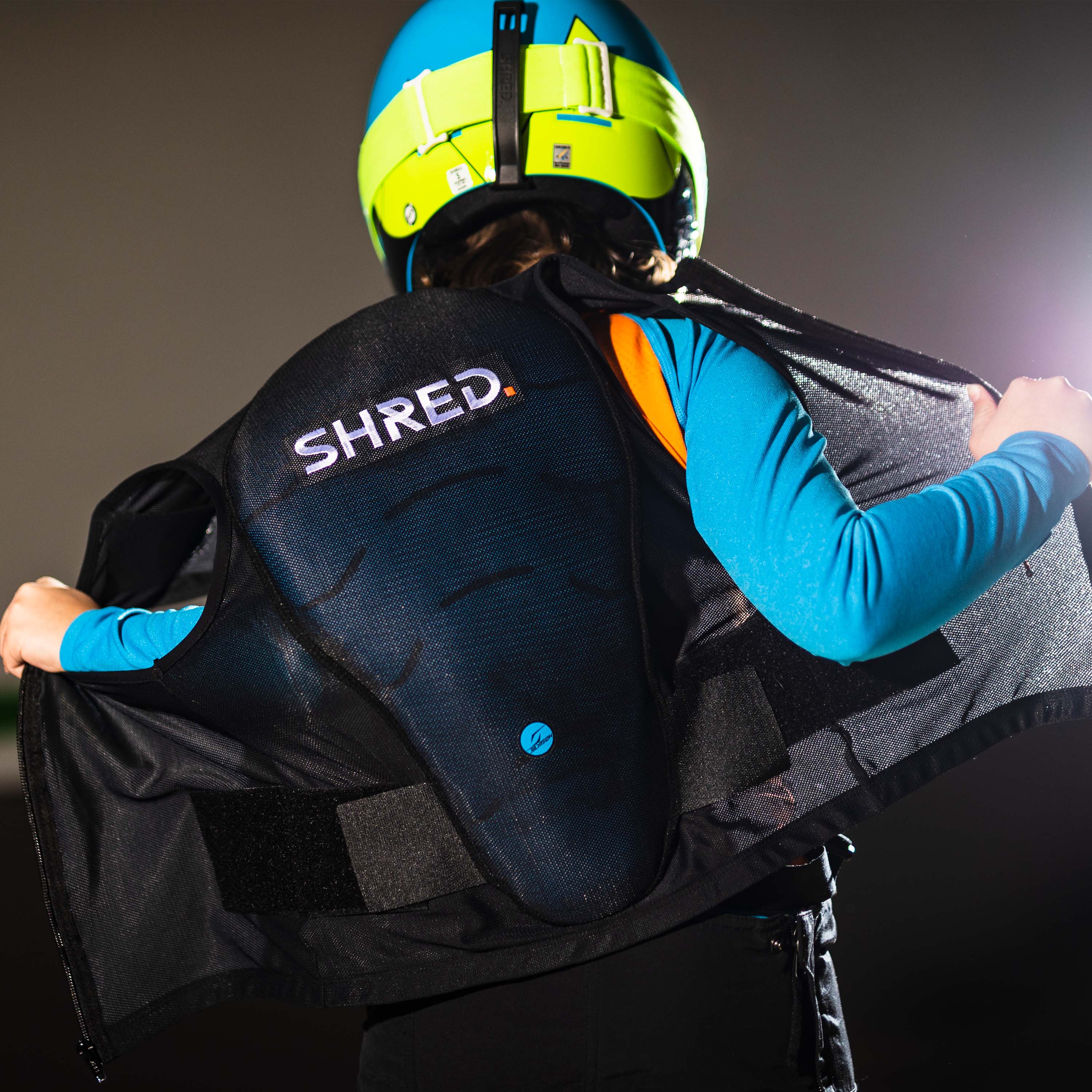 Flexi Back Protector Vest Mini Zip - Back Protector|BPFVMK11XS,BPFVMK11XXS