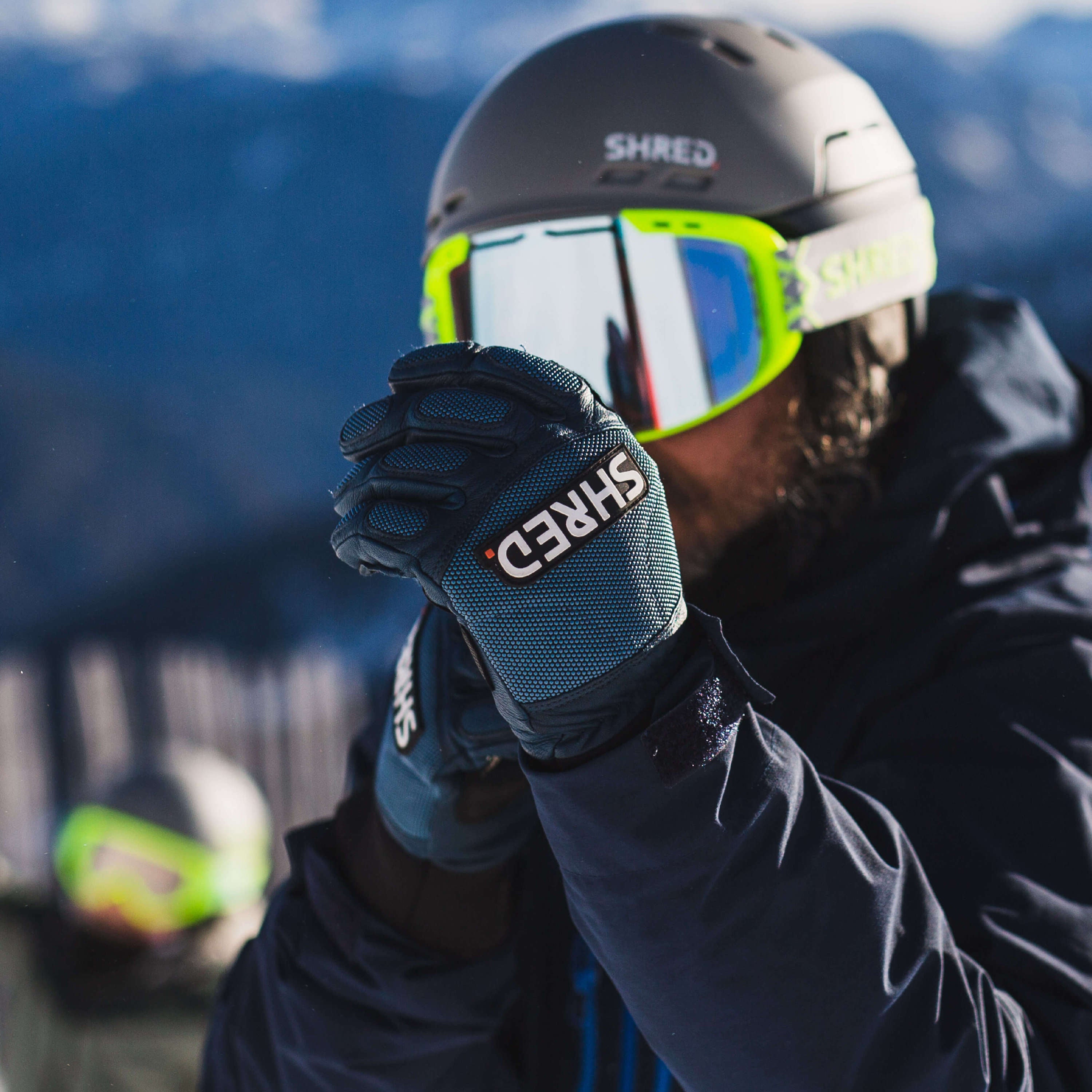 All Mtn Protective Gloves D-Lux - Protective Gloves|BPAGDK12L,BPAGDK12M,BPAGDK12S,BPAGDK12XL,BPAGDK12XS