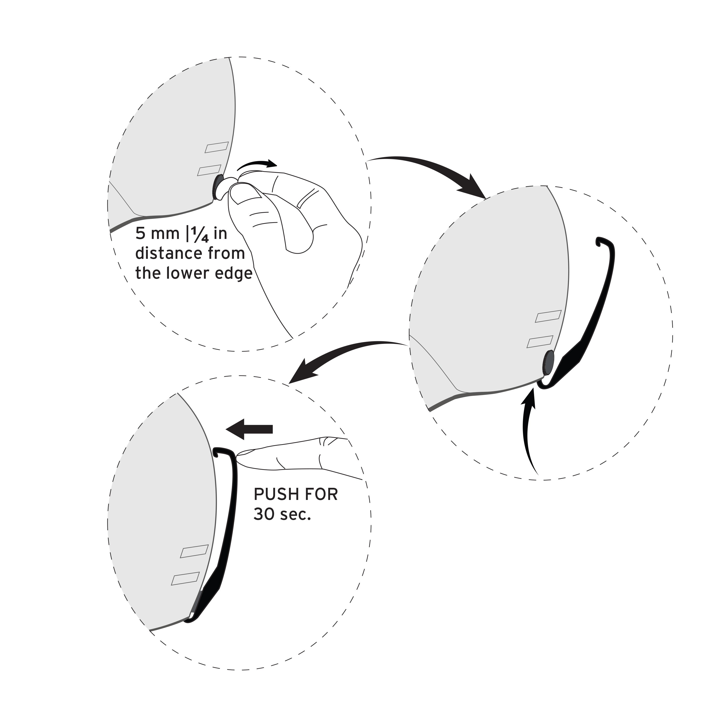 Basher Goggle Clip - Helmet Accessories|SPHECL31