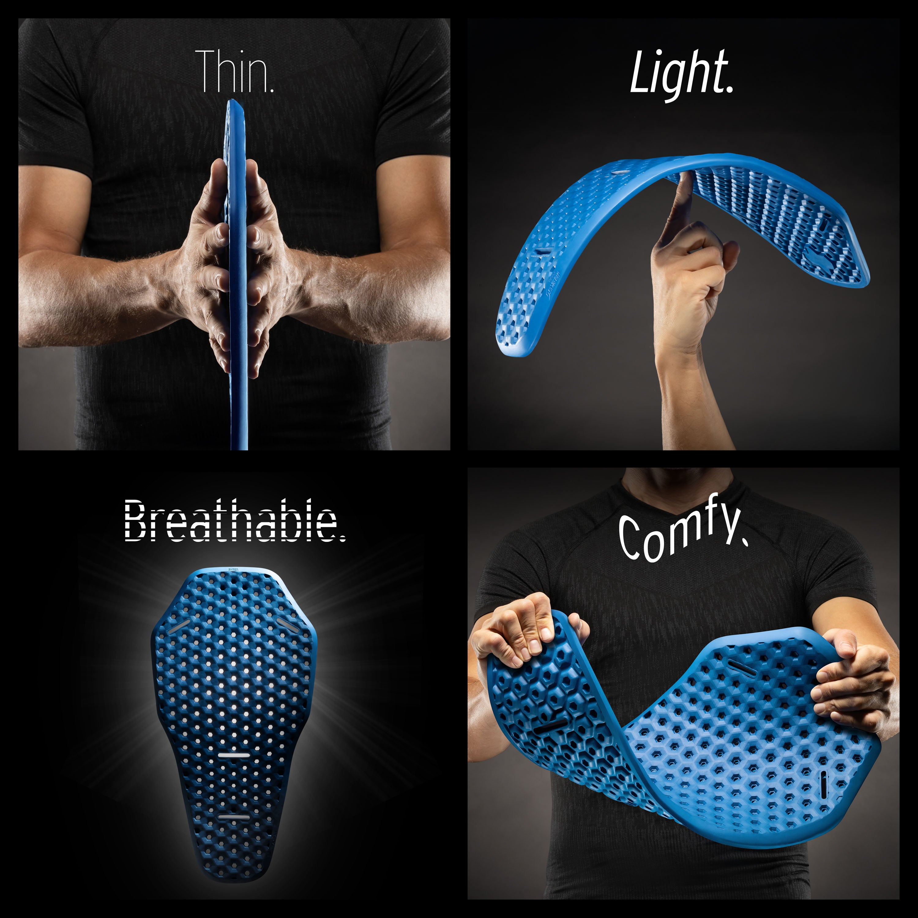 2nd Skin Back Protector Lite Naked - Back Protector | BPSLNP11L, BPSLNP11M, BPSLNP11XL, BPSLNP11S