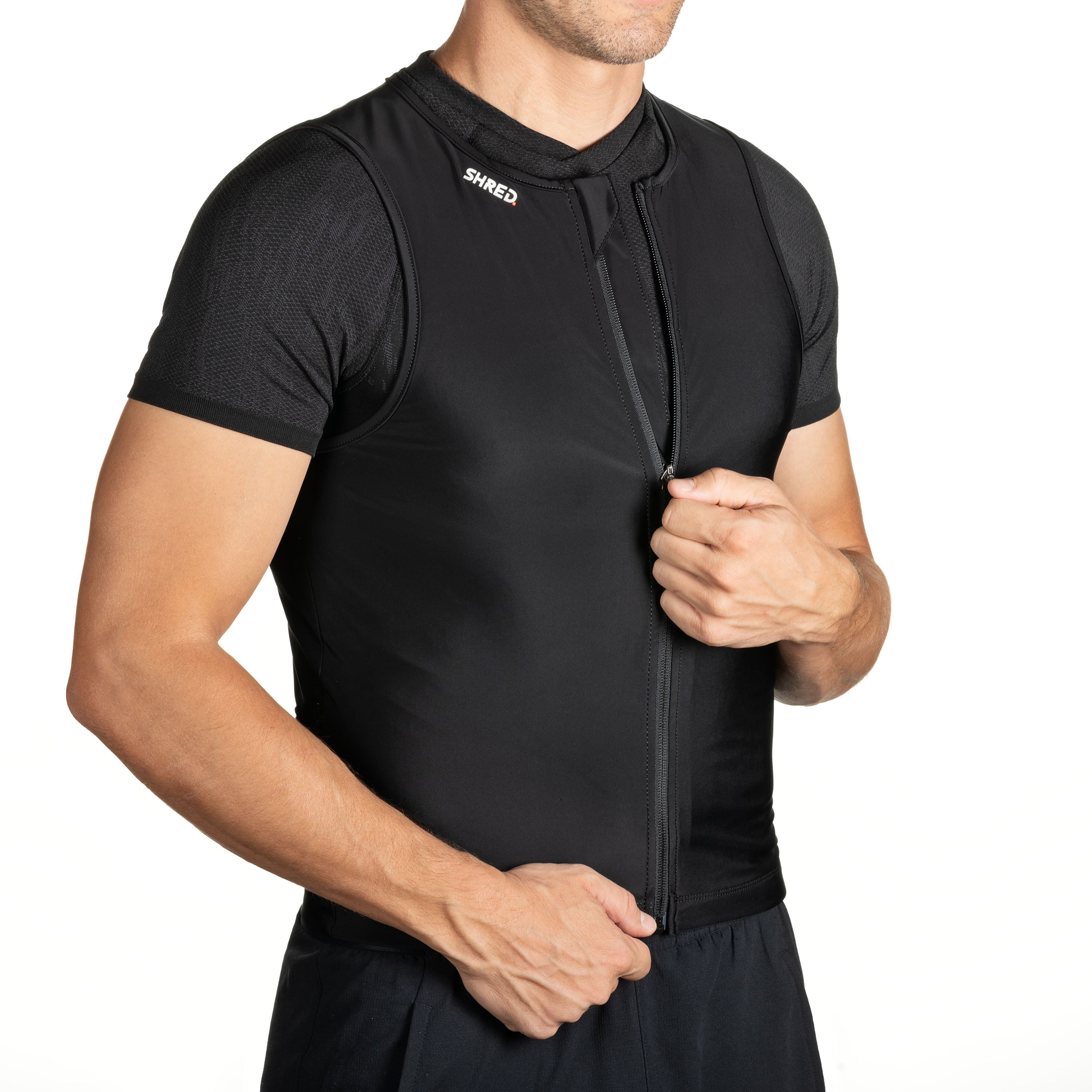 2nd Skin Back Protector Lite Vest Zip - Back Protector | BPSLVP11XS, BPSLVP11S, BPSLVP11M, BPSLVP11L, BPSLVP11XL, BPSLVP11XXL