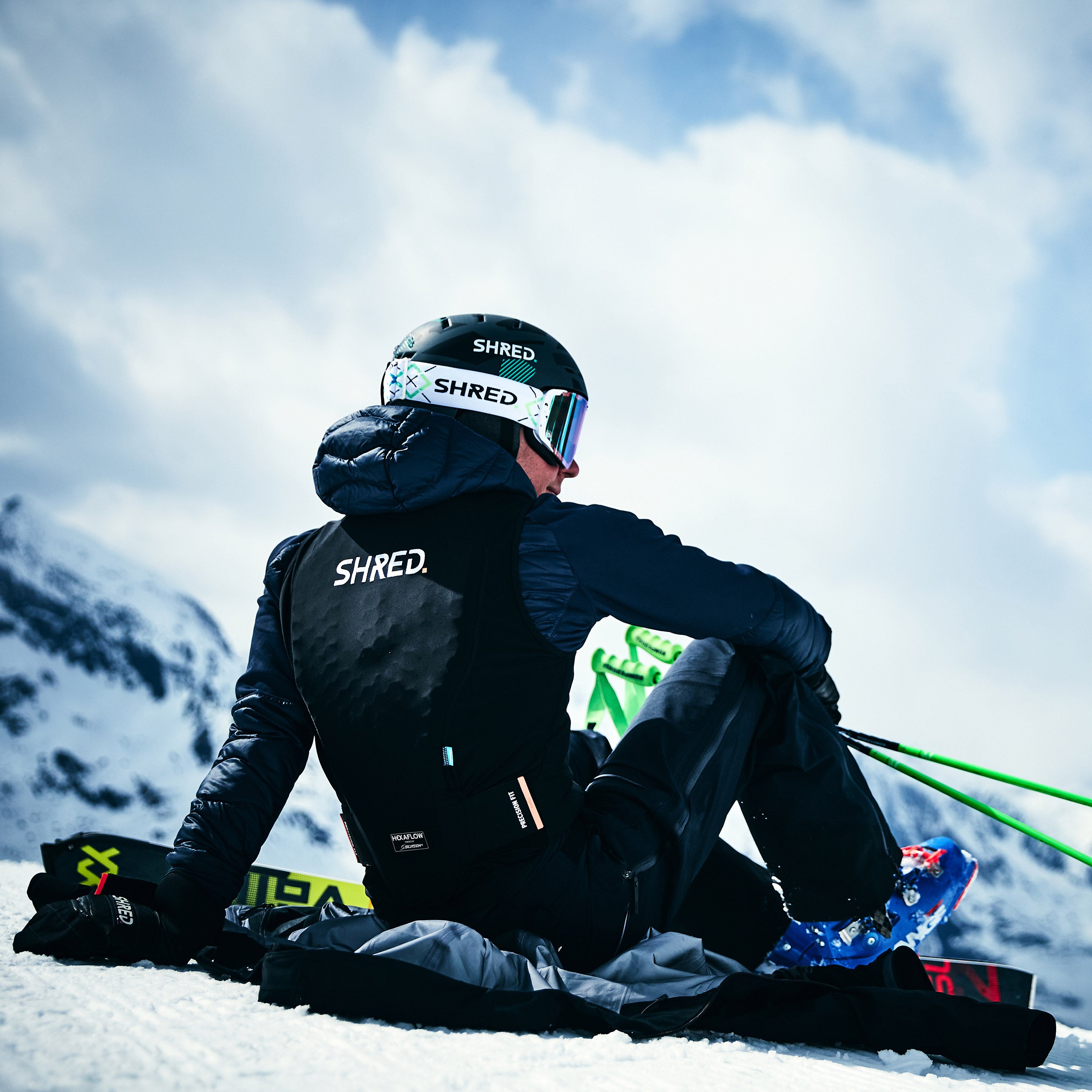 2nd Skin Back Protector Lite Vest Zip - Back Protector | BPSLVP11XS, BPSLVP11S, BPSLVP11M, BPSLVP11L, BPSLVP11XL, BPSLVP11XXL