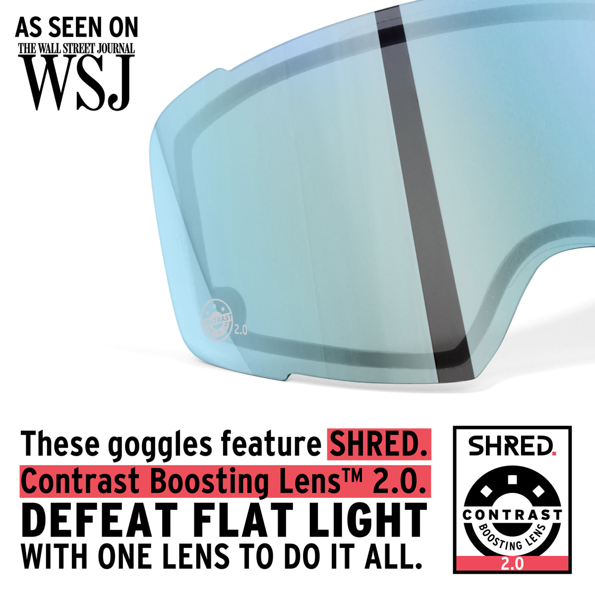 Simplify+ - Ski Goggles - SHRED.
