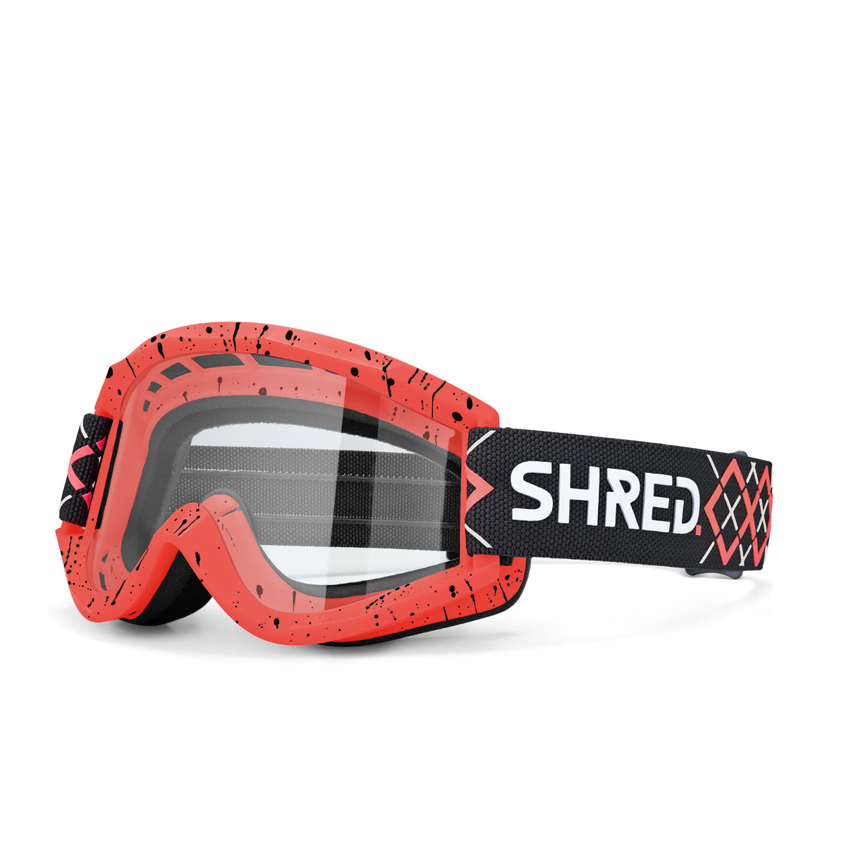 shred nastify goggles Shred - Soaza Mtb - Mtb Goggles - Bigshow Black/rust
