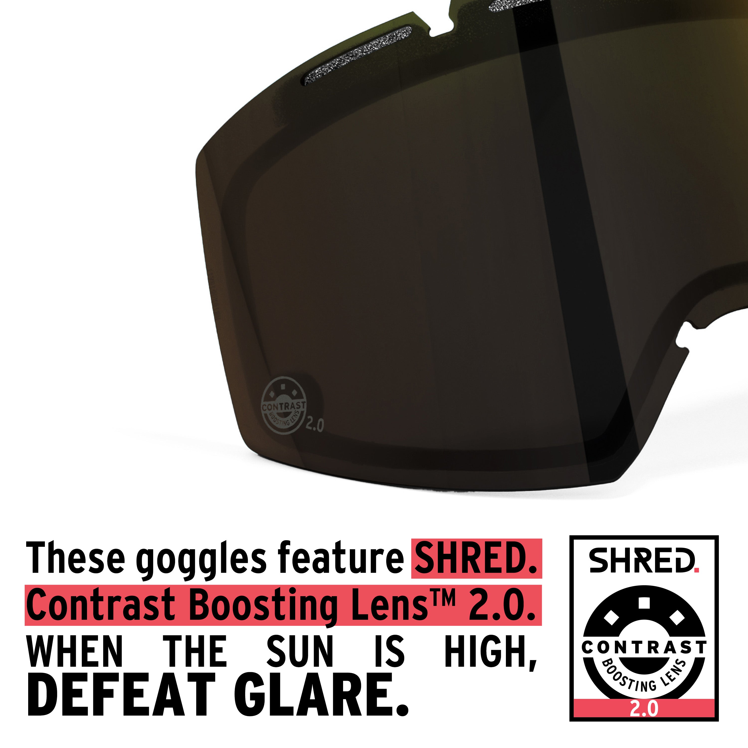 Amazify Double Lens - Goggles Spare Lenses|LEAMAOD47