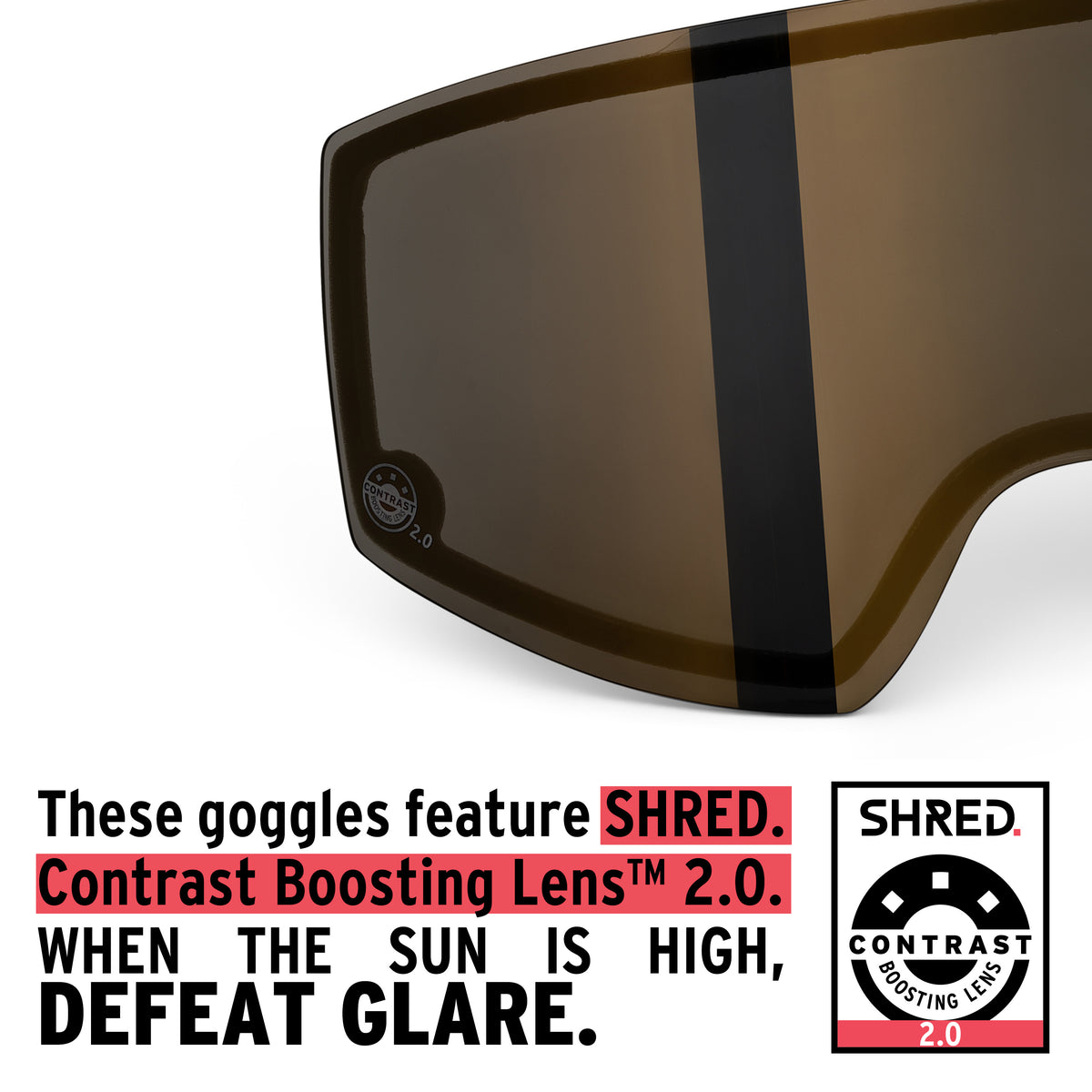 Gratify Double Lens - Goggles Spare Lenses|LECODQD47