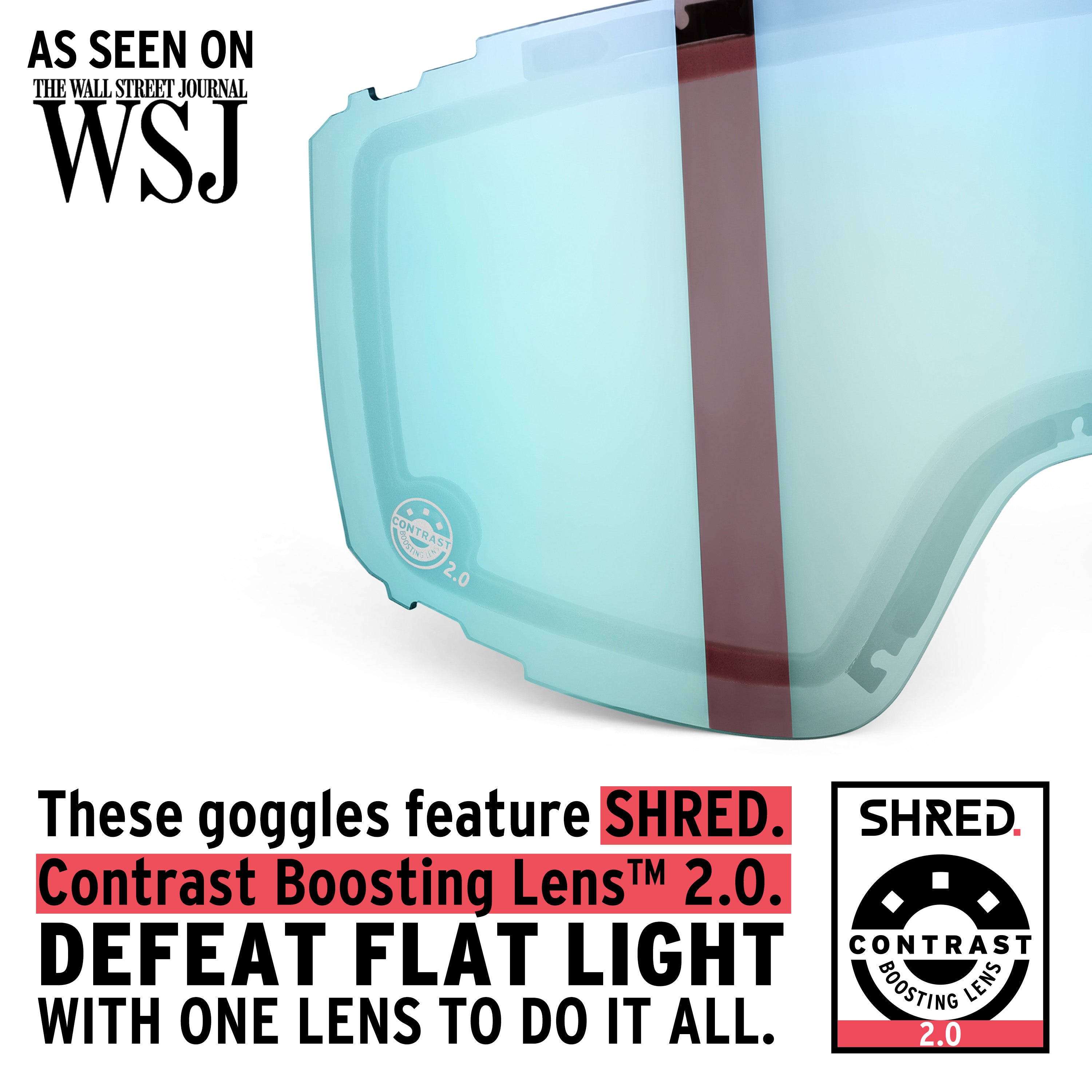 Gratify Double Lens - Goggles Spare Lenses|LEGRAND45