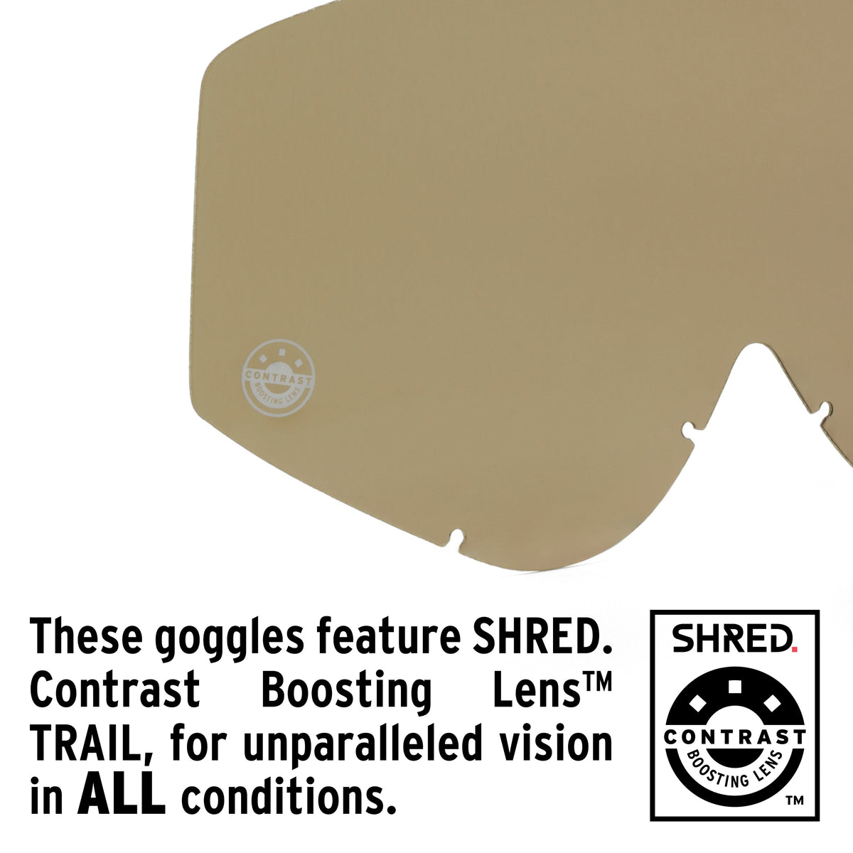 Nastify/Soaza Mtb Single Lens - Goggles Spare Lenses|LENADJS29