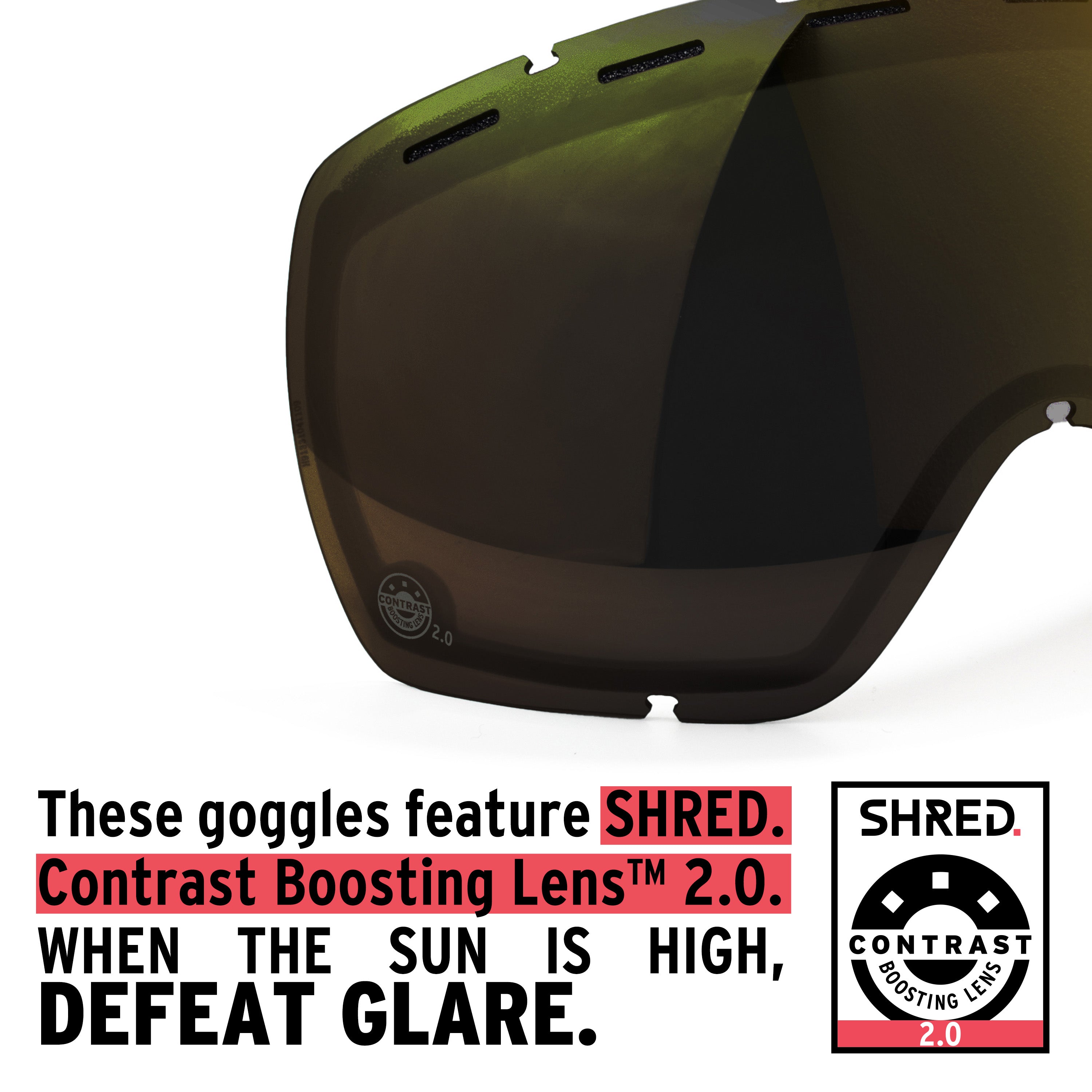 Rarify Double Lens - Goggles Spare Lenses|LERAROD47