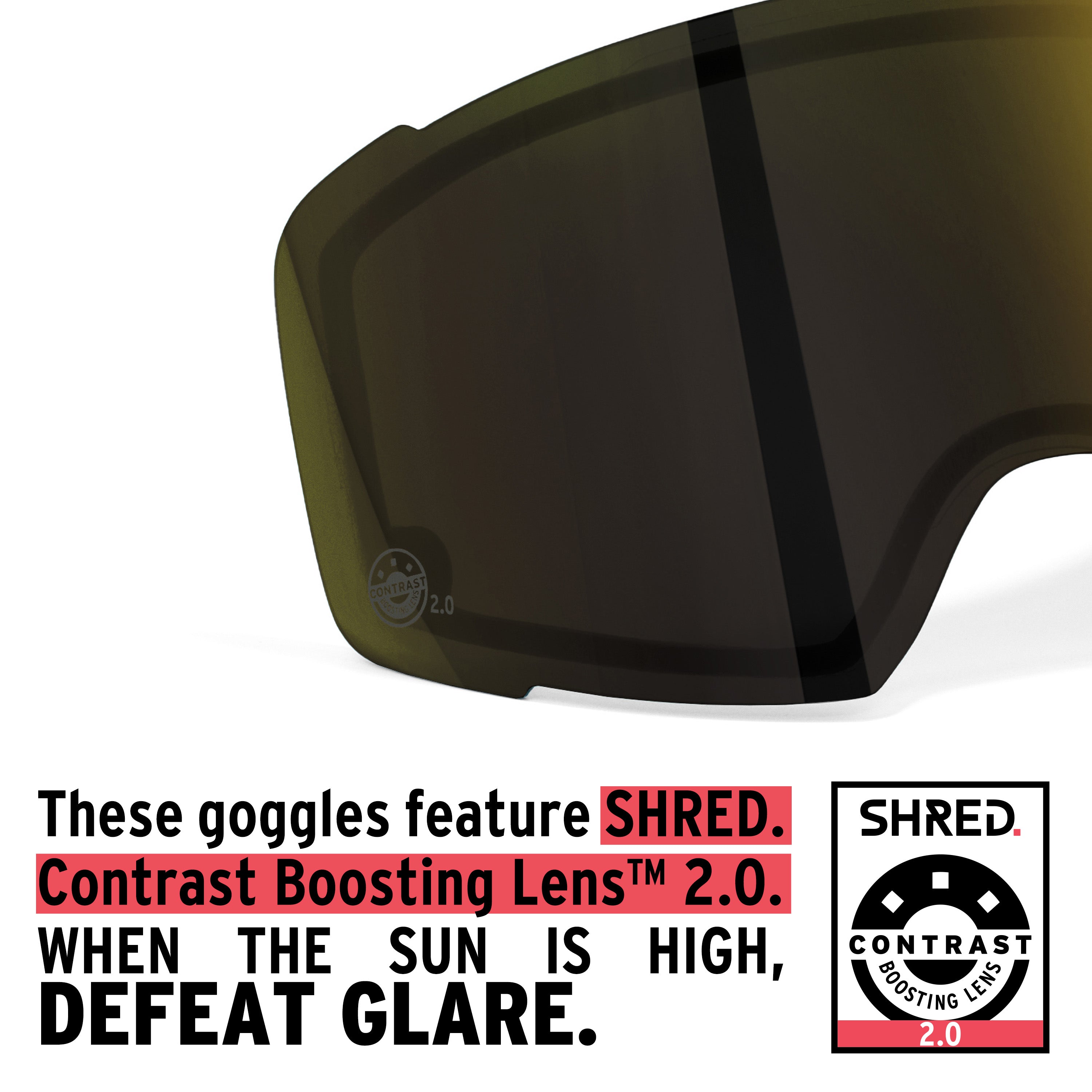 Simplify Double Lens - Goggles Spare Lenses|LESIMOD47