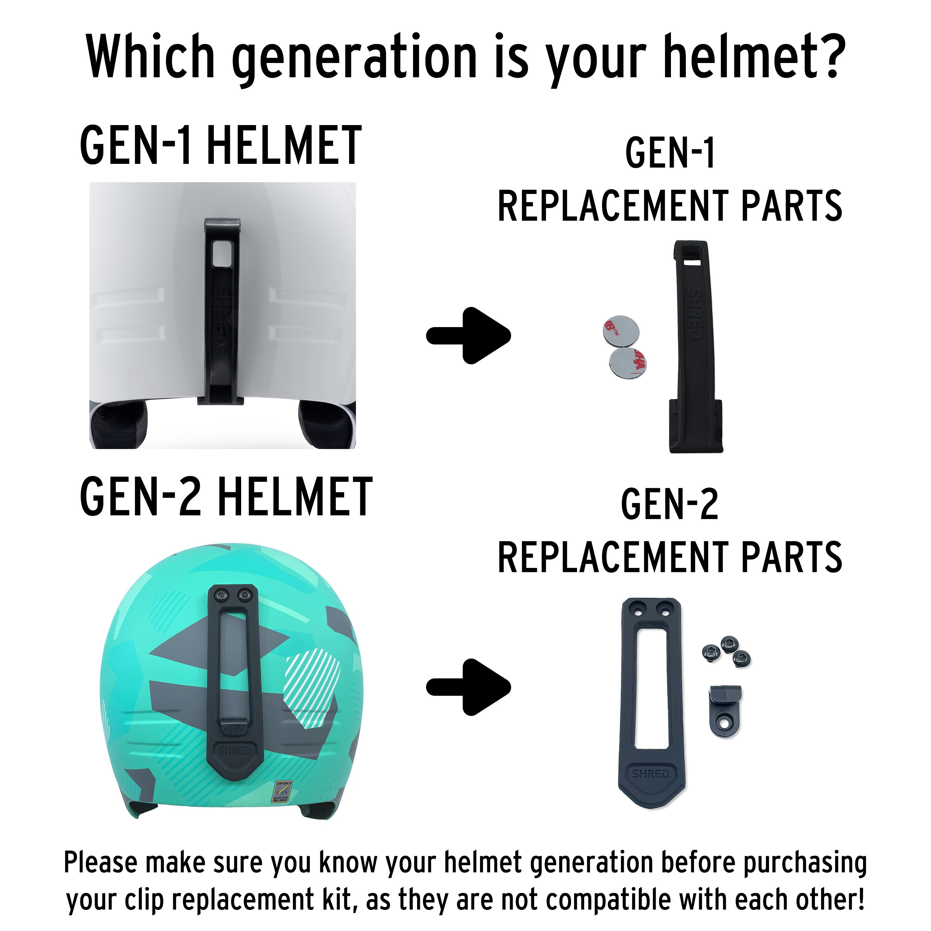 Basher Goggle Clip - Helmet Accessories|SPHECL31