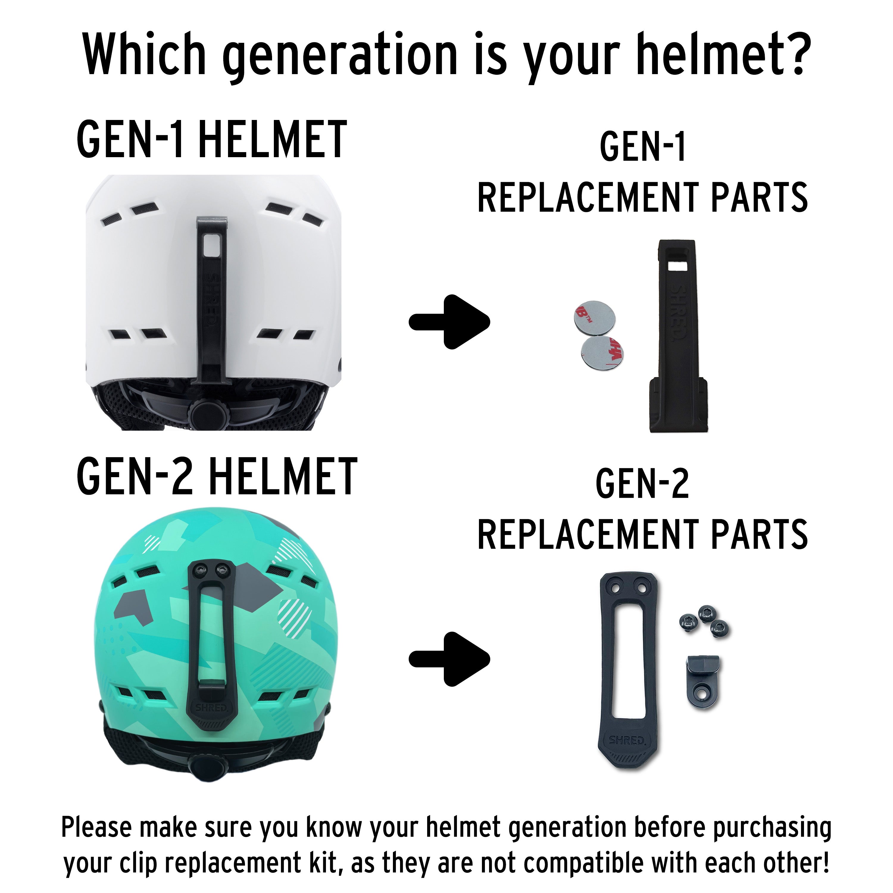 Totality Goggle Clip - Helmet Accessories|SPHECO22